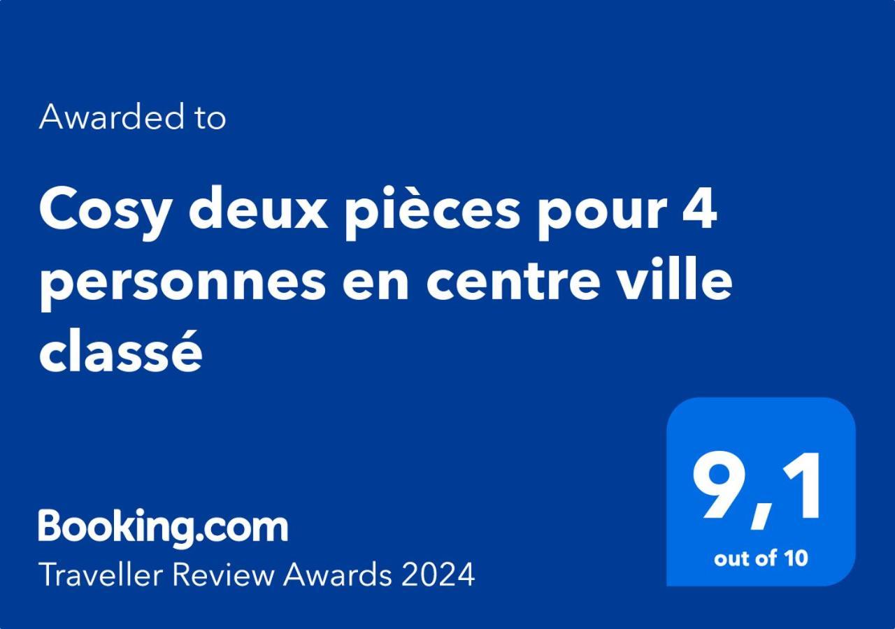Cosy Deux Pieces Pour 4 Personnes En Centre Ville Classe 滨海卡瓦莱尔 外观 照片